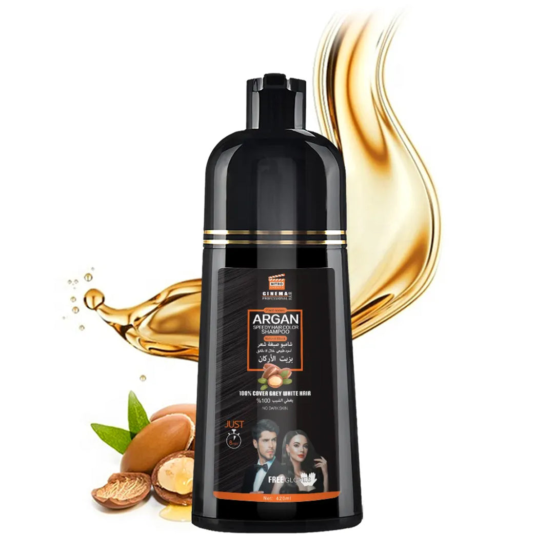 Show 3 Argan Oil Shampoo for Black Hair Dye