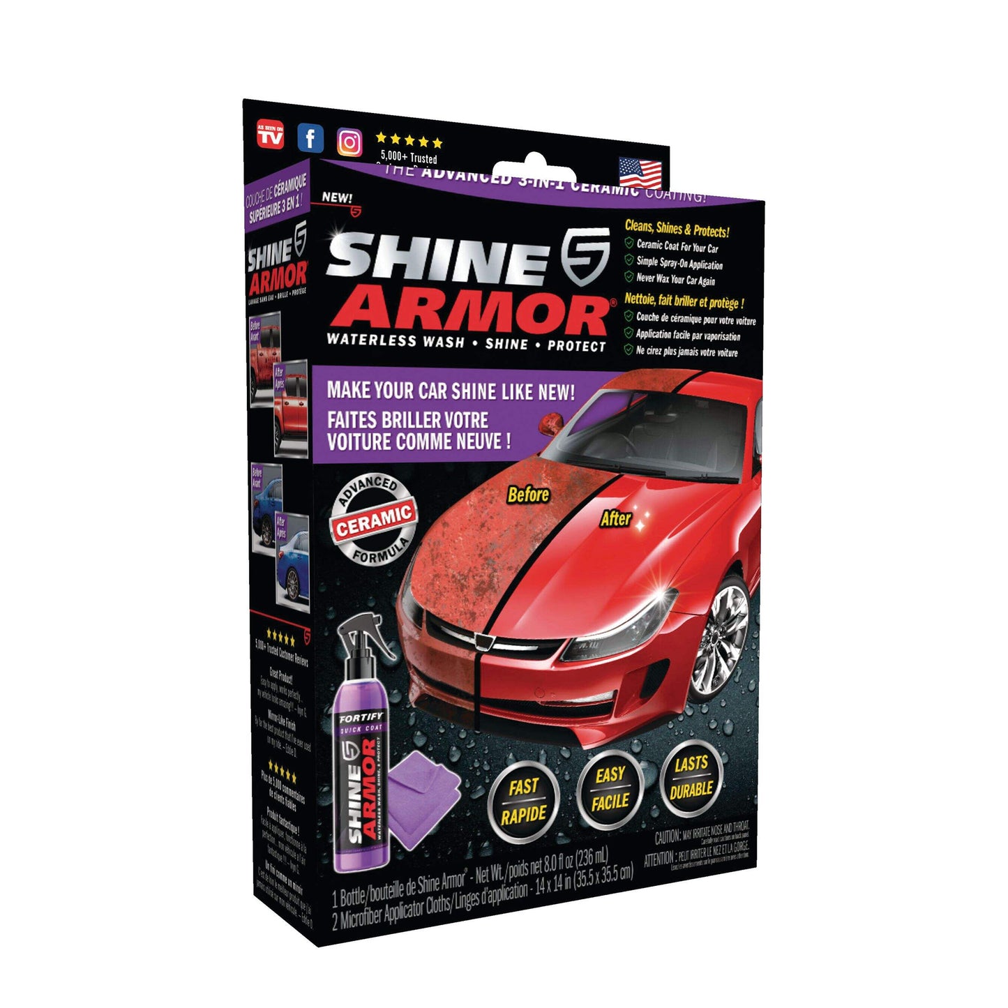 Shine Armor car polish