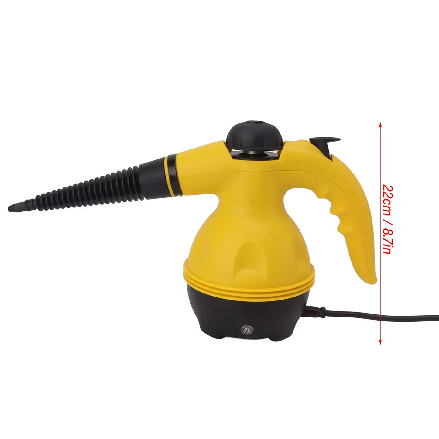 Portable steam cleaner with 2-year warranty