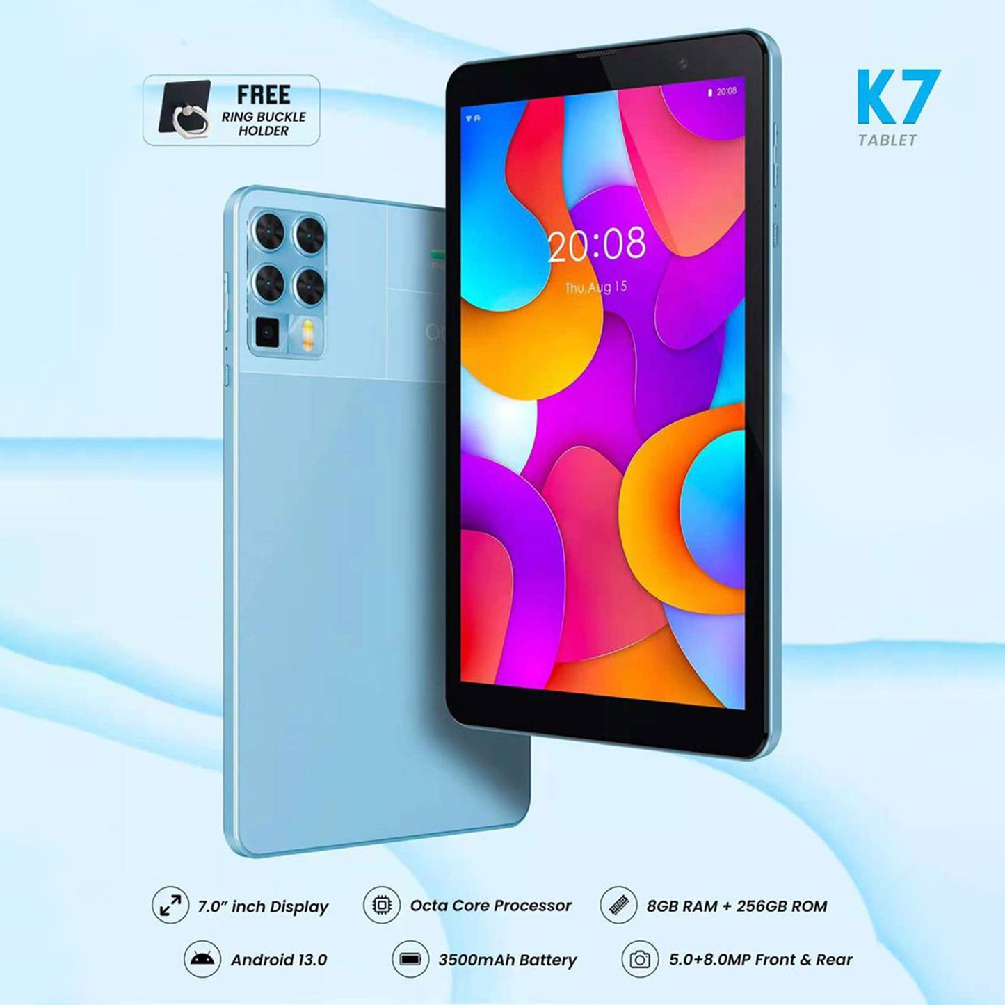Otito K7 7 inch screen