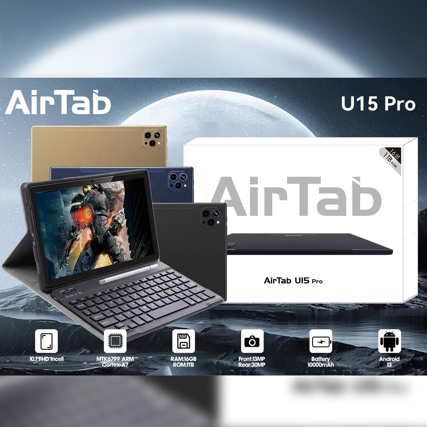 AirTab U15 Pro tablet