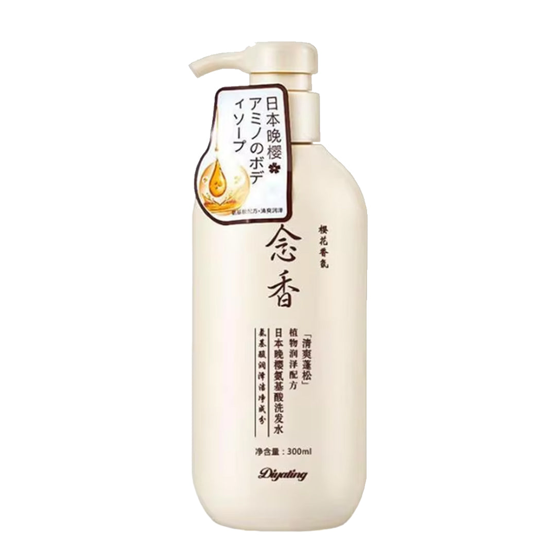 Display 4 original Japanese Sakura shampoo