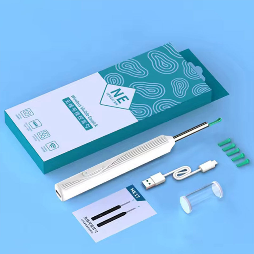 Ear cleaner with app and camera