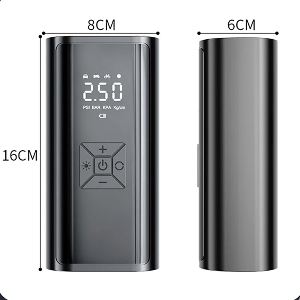Portable blower with digital display