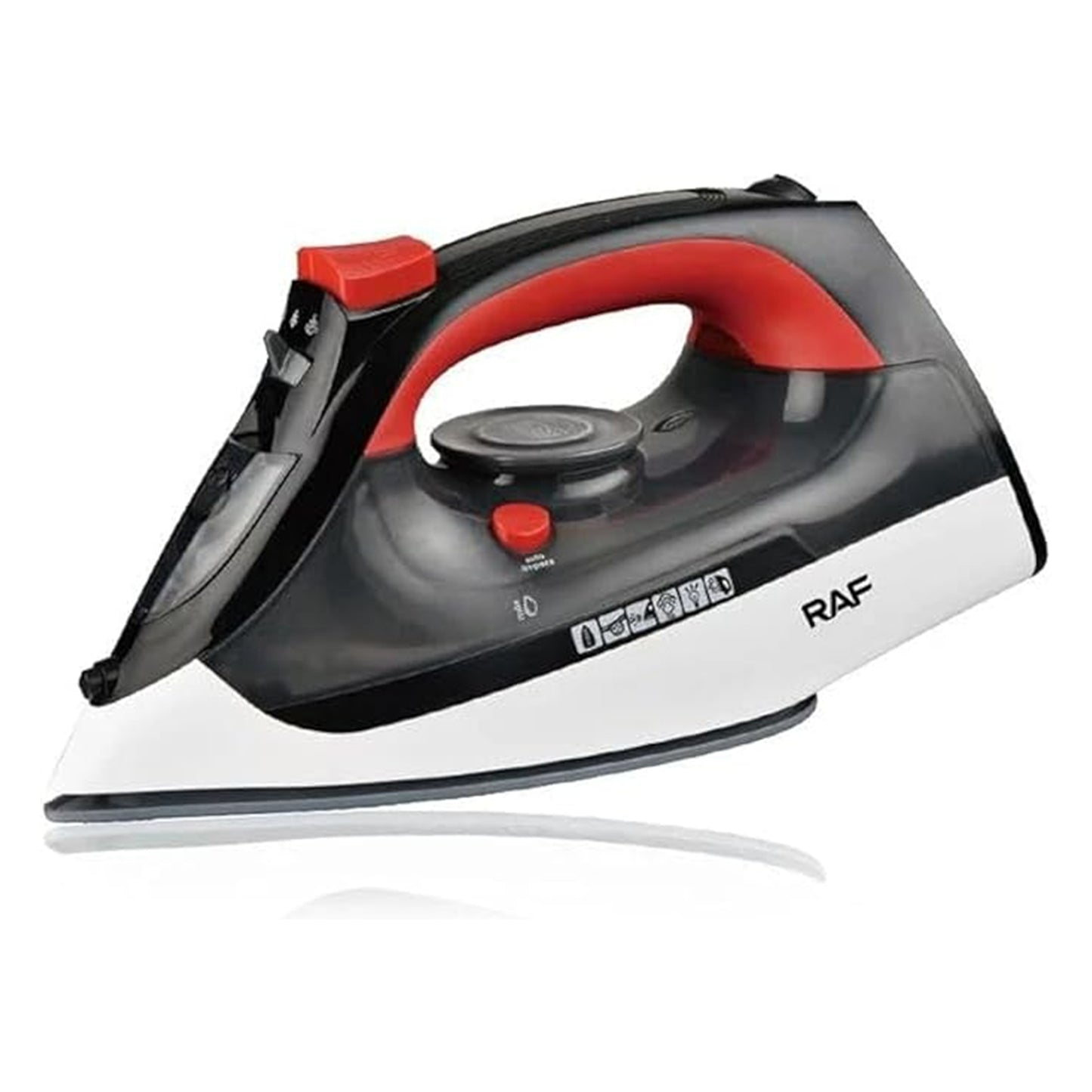 Offer on two powerful cordless steam irons with a 6-month warranty.