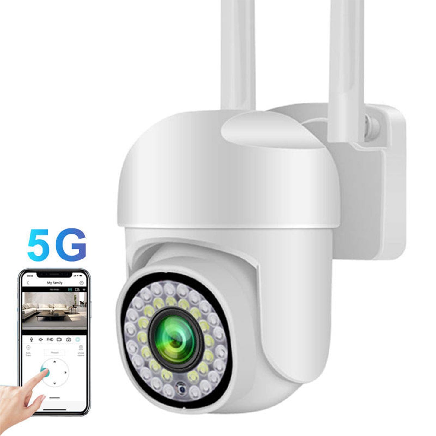 2 outdoor waterproof cameras