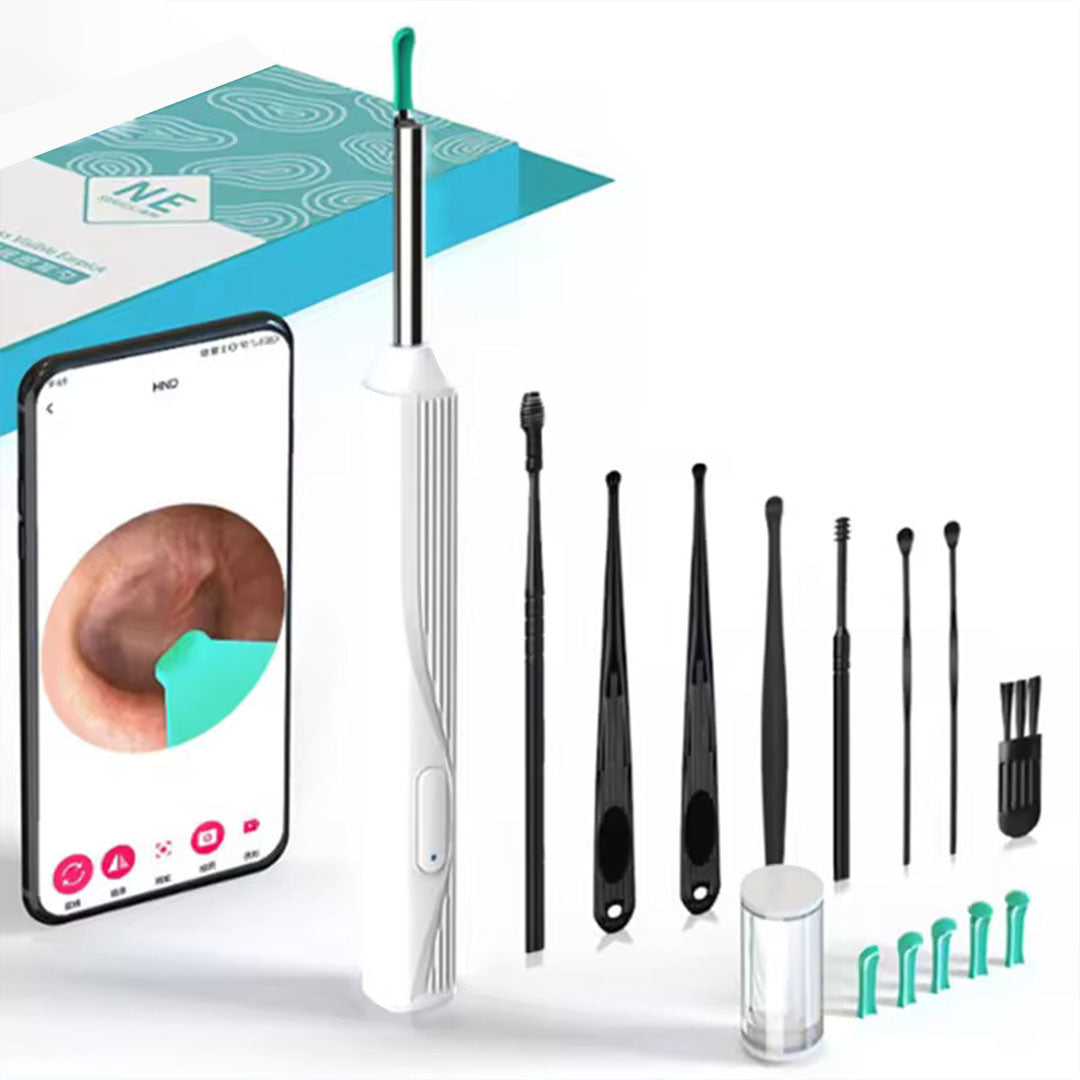 Ear cleaner with app and camera