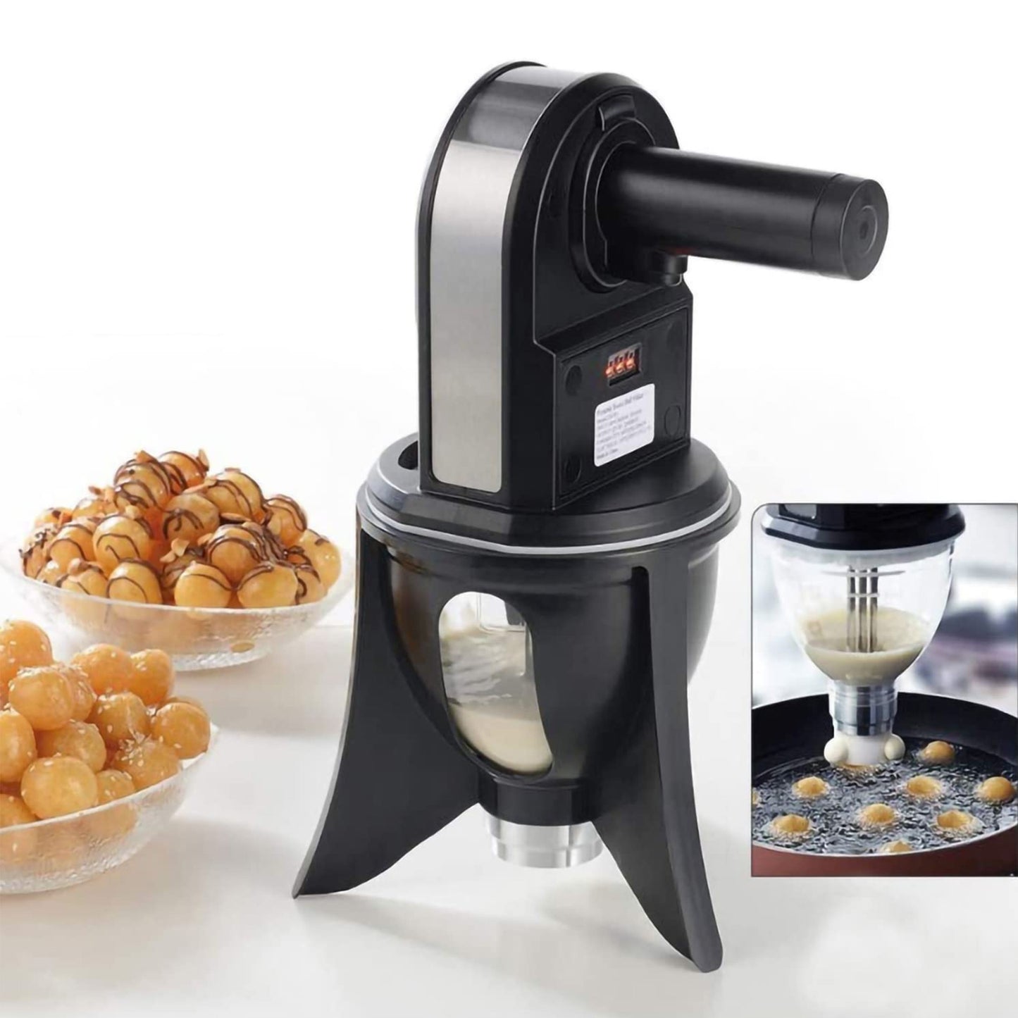 Luqaimat maker with a two-year warranty