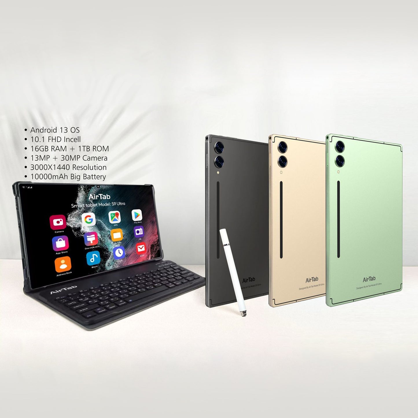AirTap 10-inch tablet