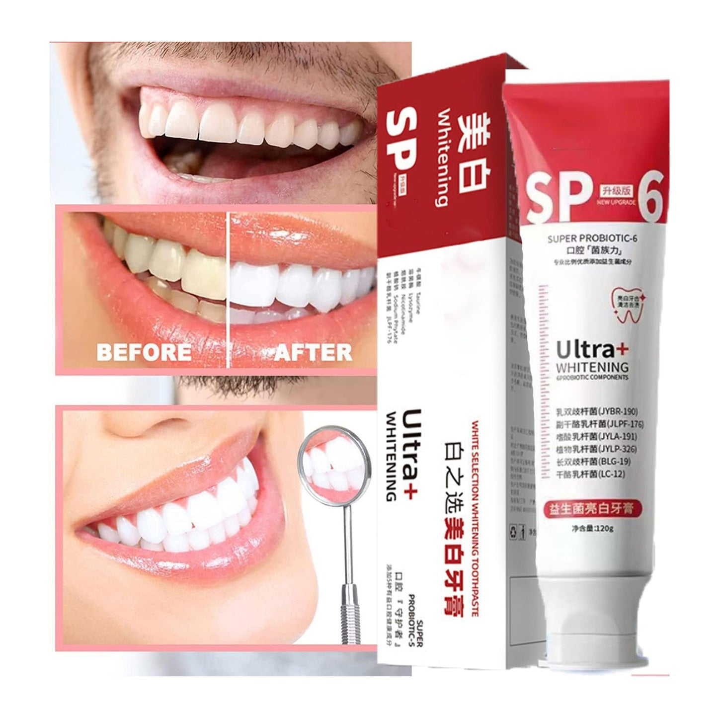 SP6 Whitening Toothpaste