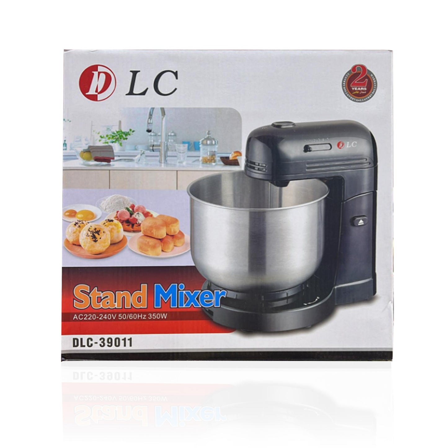 550W Electric Crepe Maker with 2-Year Warranty and DLC Kneader with 2-Year Warranty