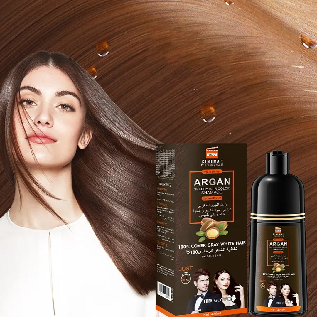 Show 3 Argan Oil Shampoo for Black Hair Dye