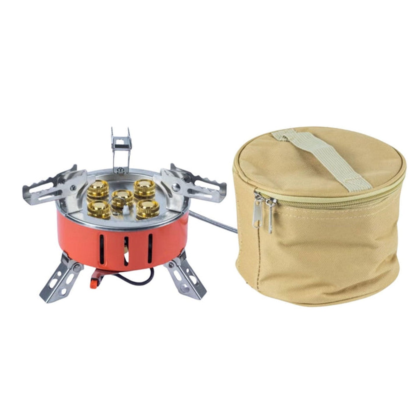 5-Burner Camping Gas Stove with 2-Year Warranty