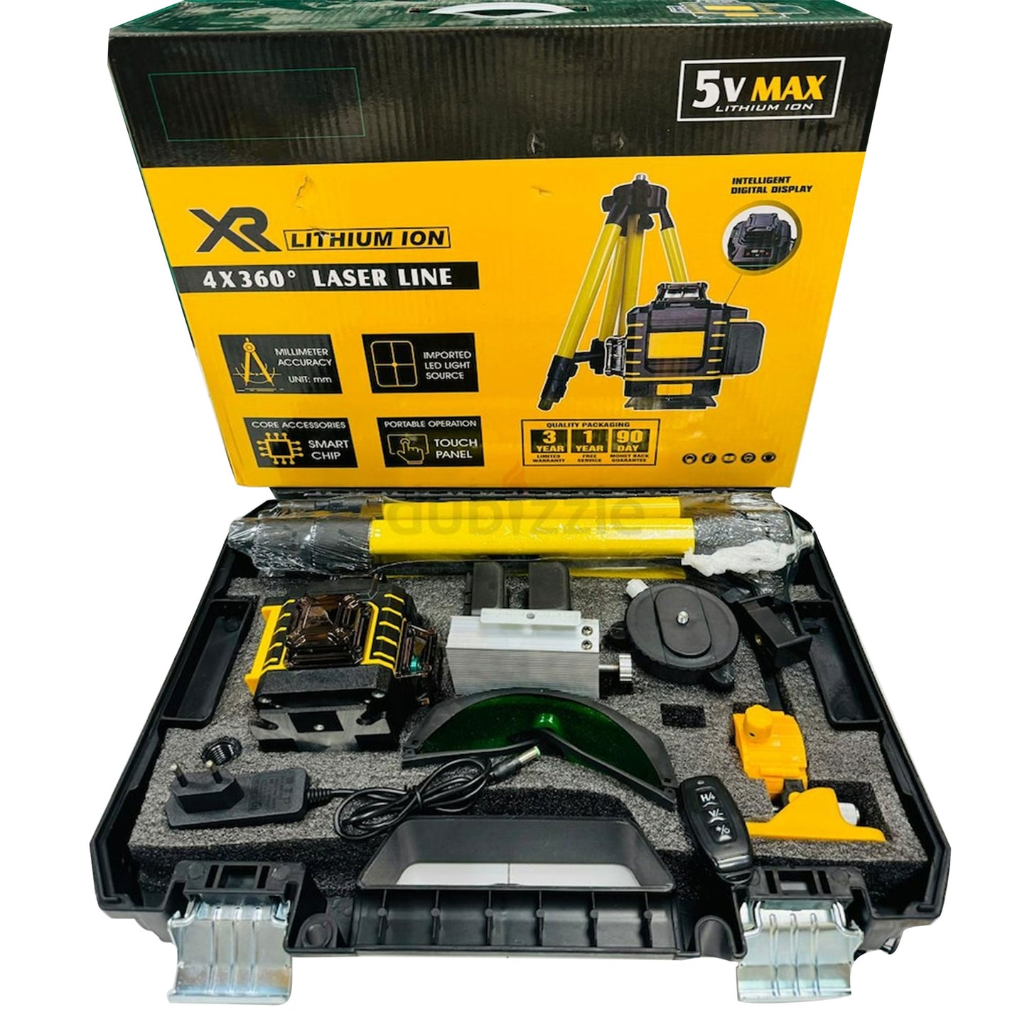 360 degree laser level meter
