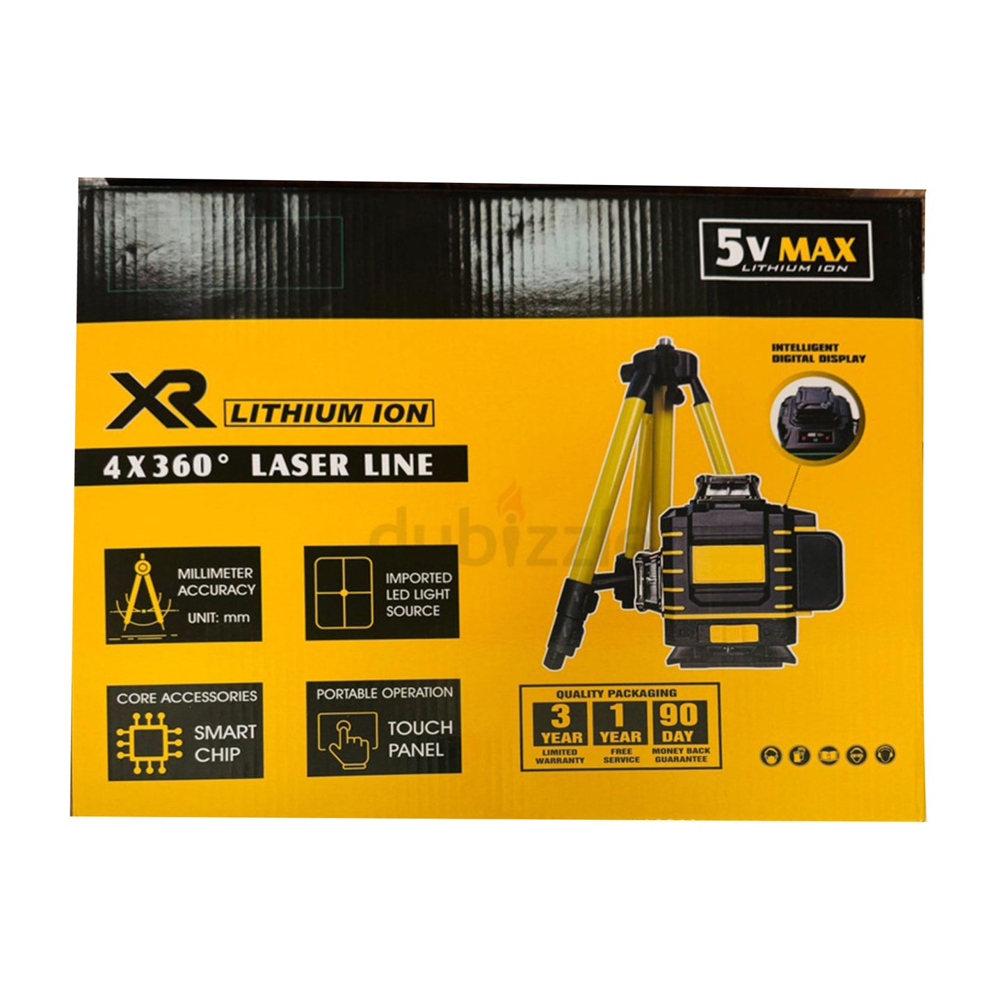 360 degree laser level meter