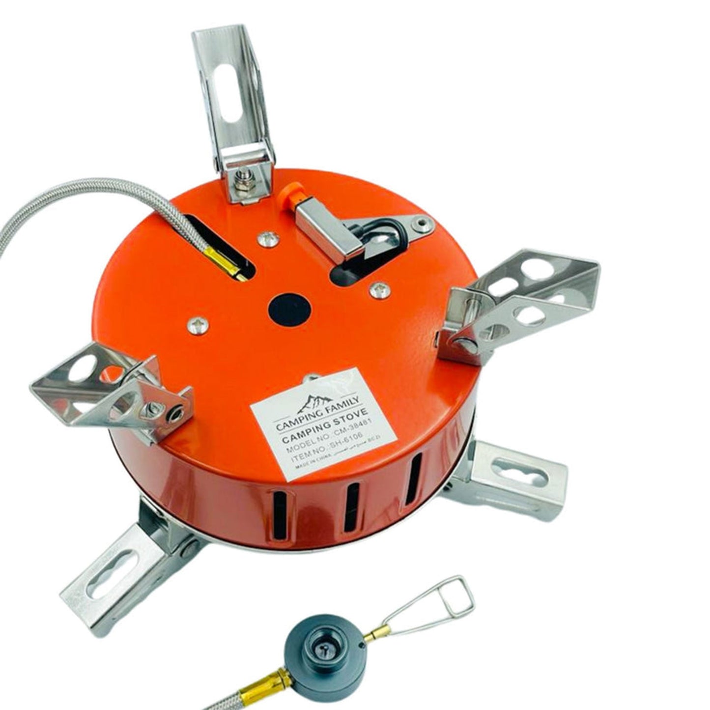 5-Burner Camping Gas Stove with 2-Year Warranty