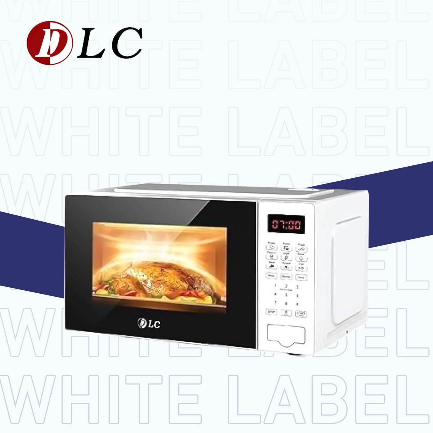 DLC Microwave with 2-year warranty