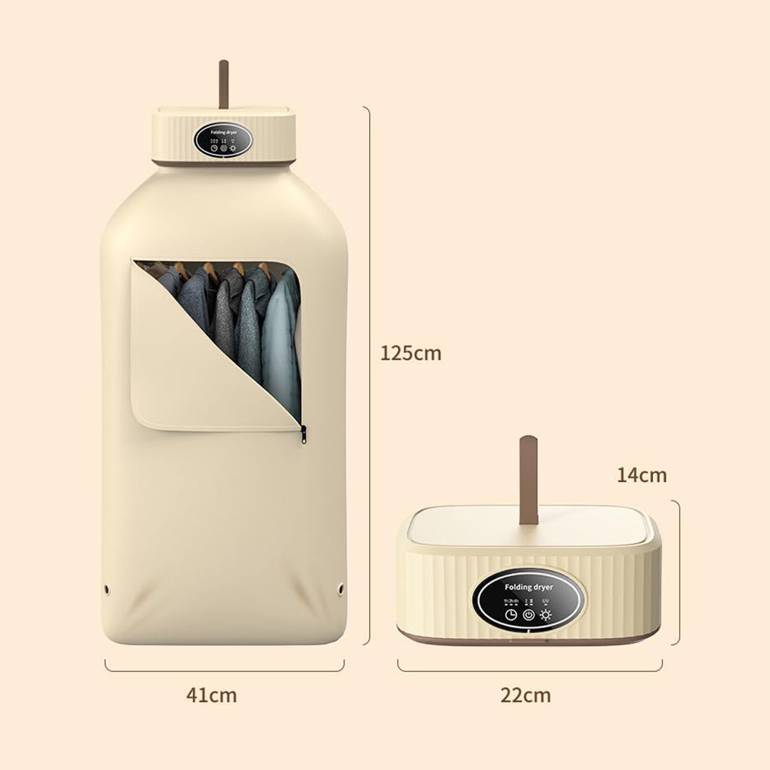 Offer of two 2-in-1 magic clothes dryers with a two-year warranty