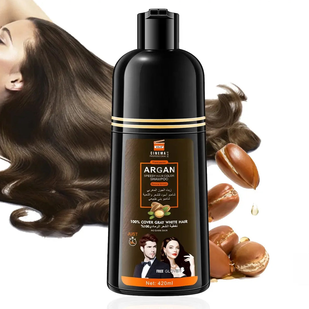 Show 3 Argan Oil Shampoo for Brown Hair Dye