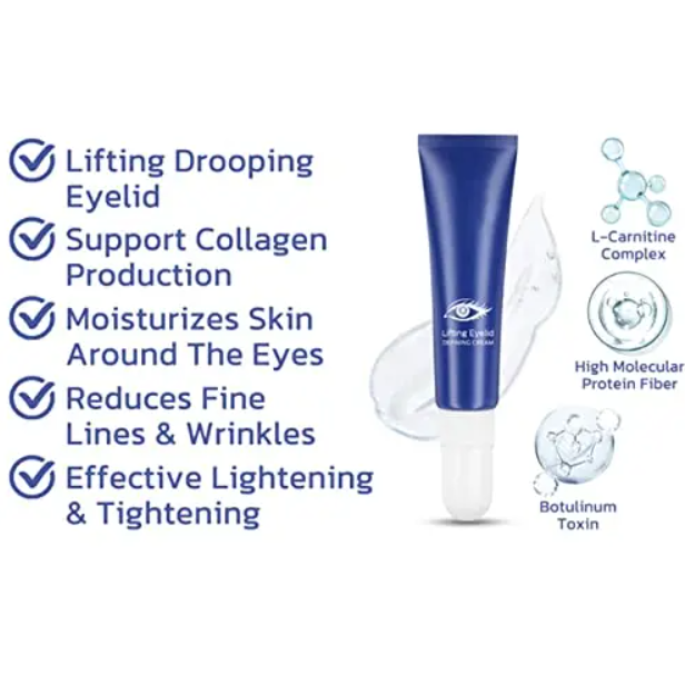 Gua Sha Eye Wrinkle Removal Cream for Puffiness and Face Tightening
