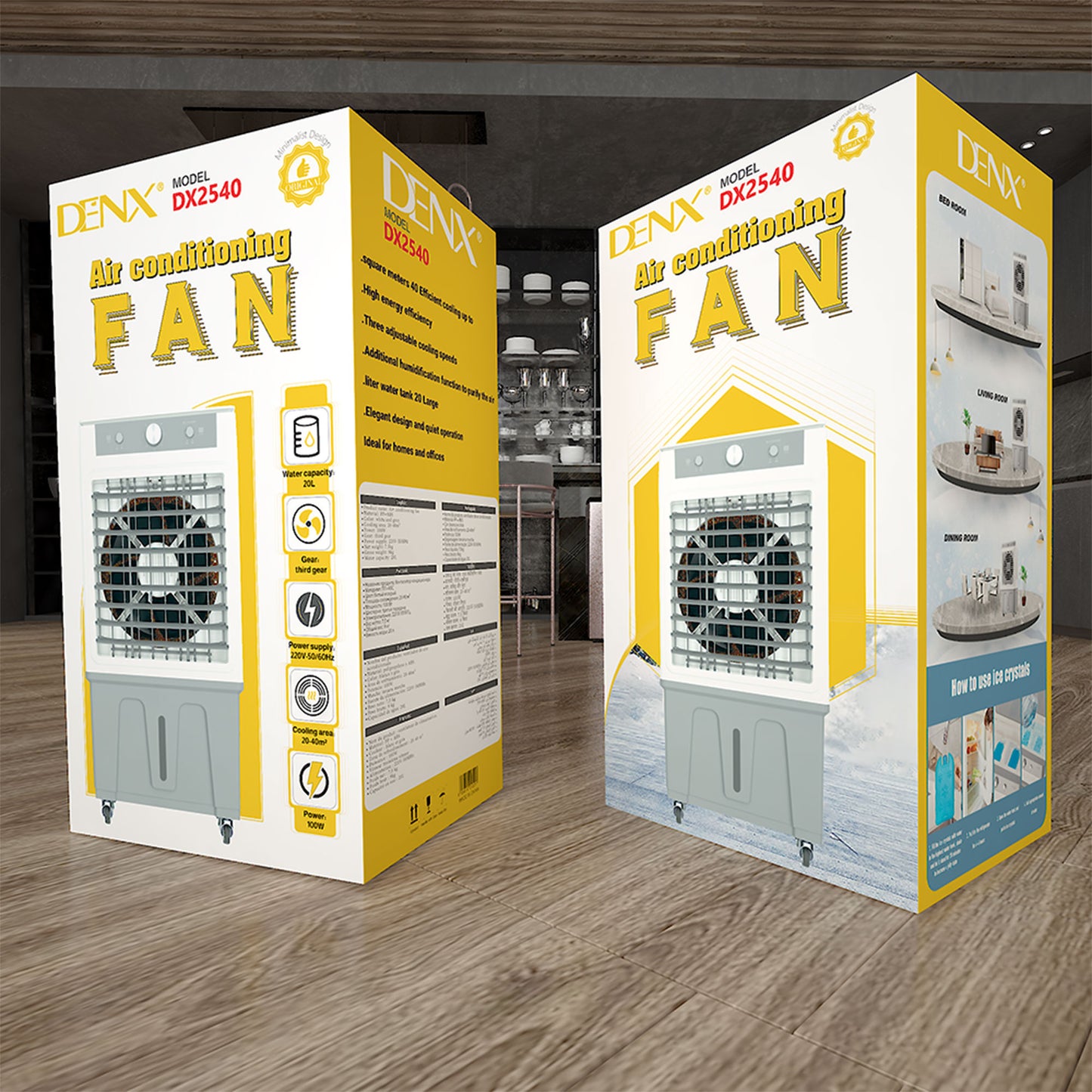 Denx 20L 100W Desert Air Conditioner with 2-Year Warranty