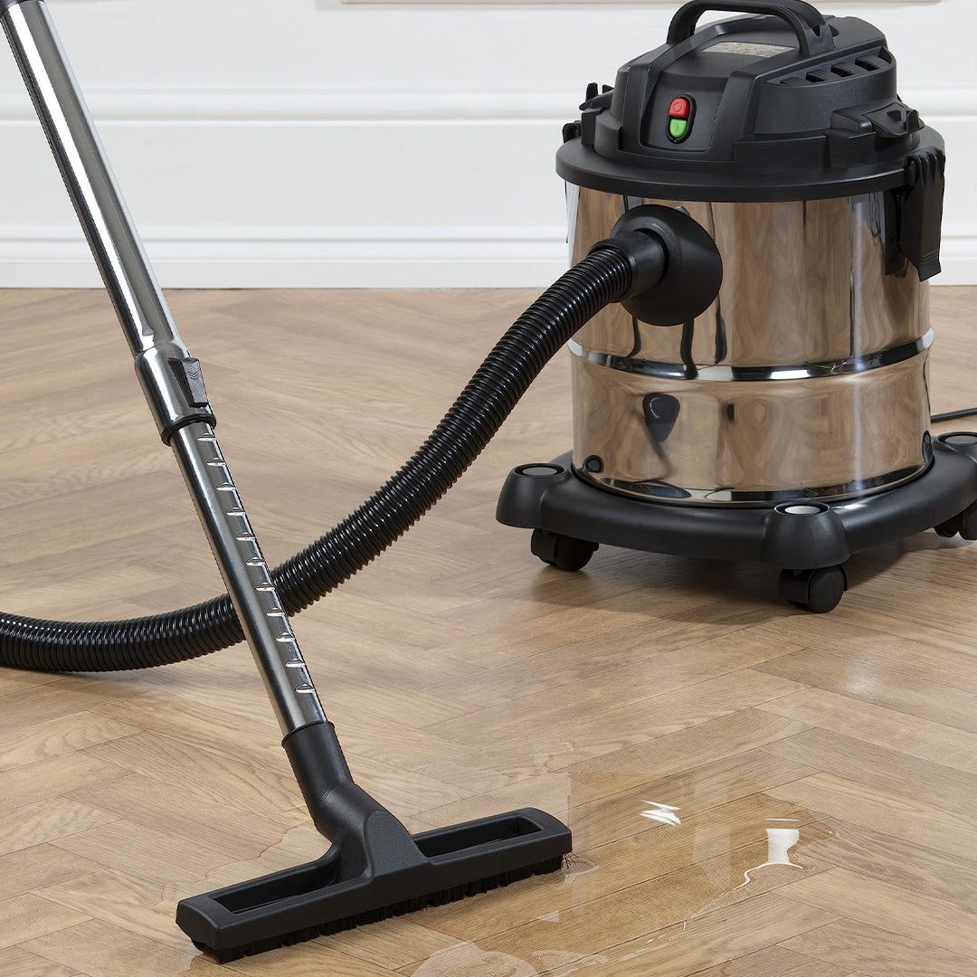 1200W Metal Wet and Dry Vacuum Cleaner with 2-Year Warranty