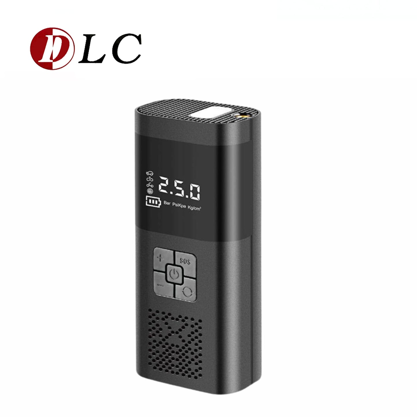 Portable blower with digital display