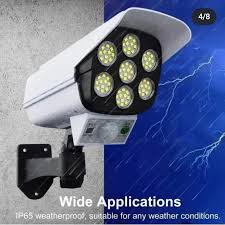 Display Bead Bead Gift Waterproof Solar Camera Shaped Lamp