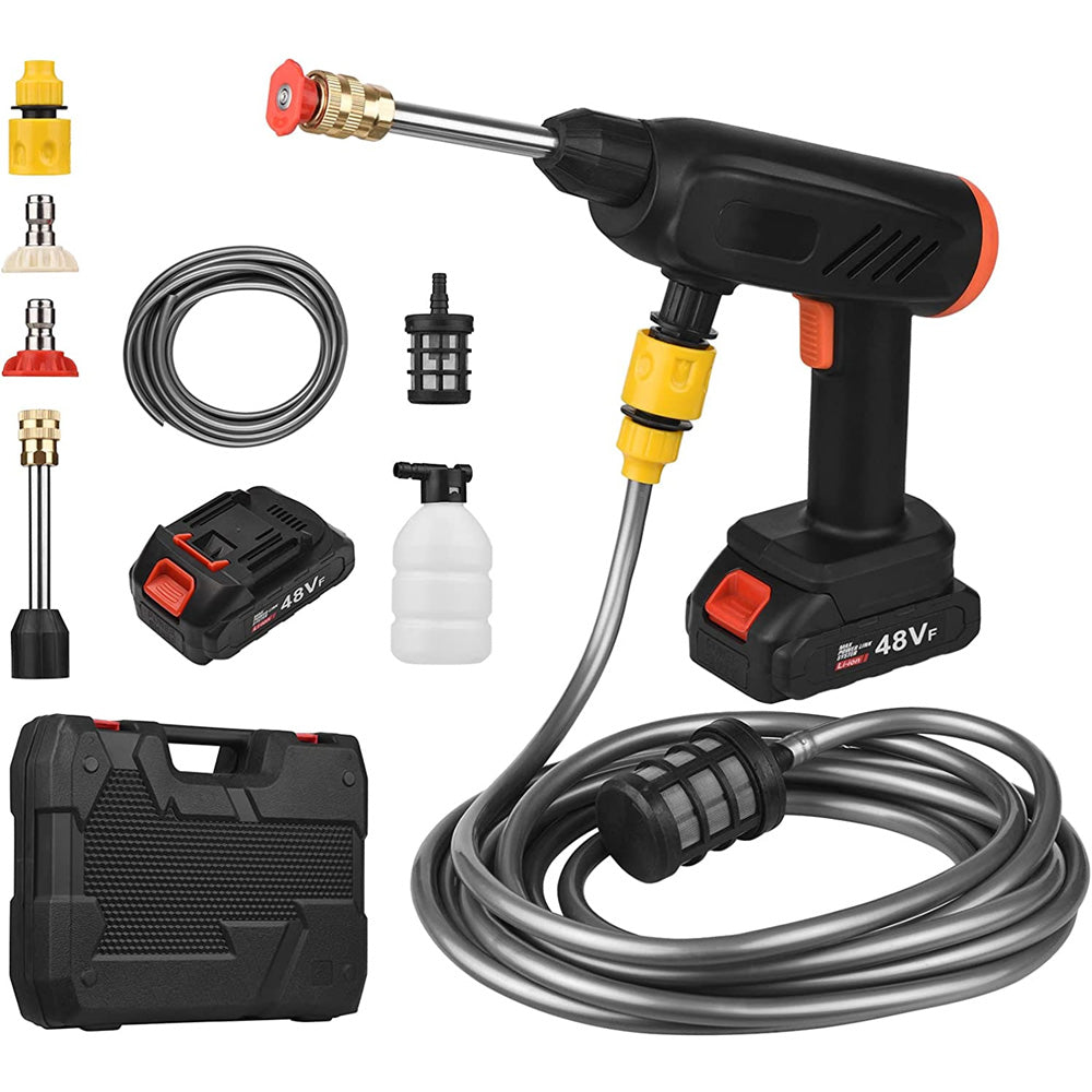 400W Foam Pump with 8000mAh Battery with 1 Year Warranty