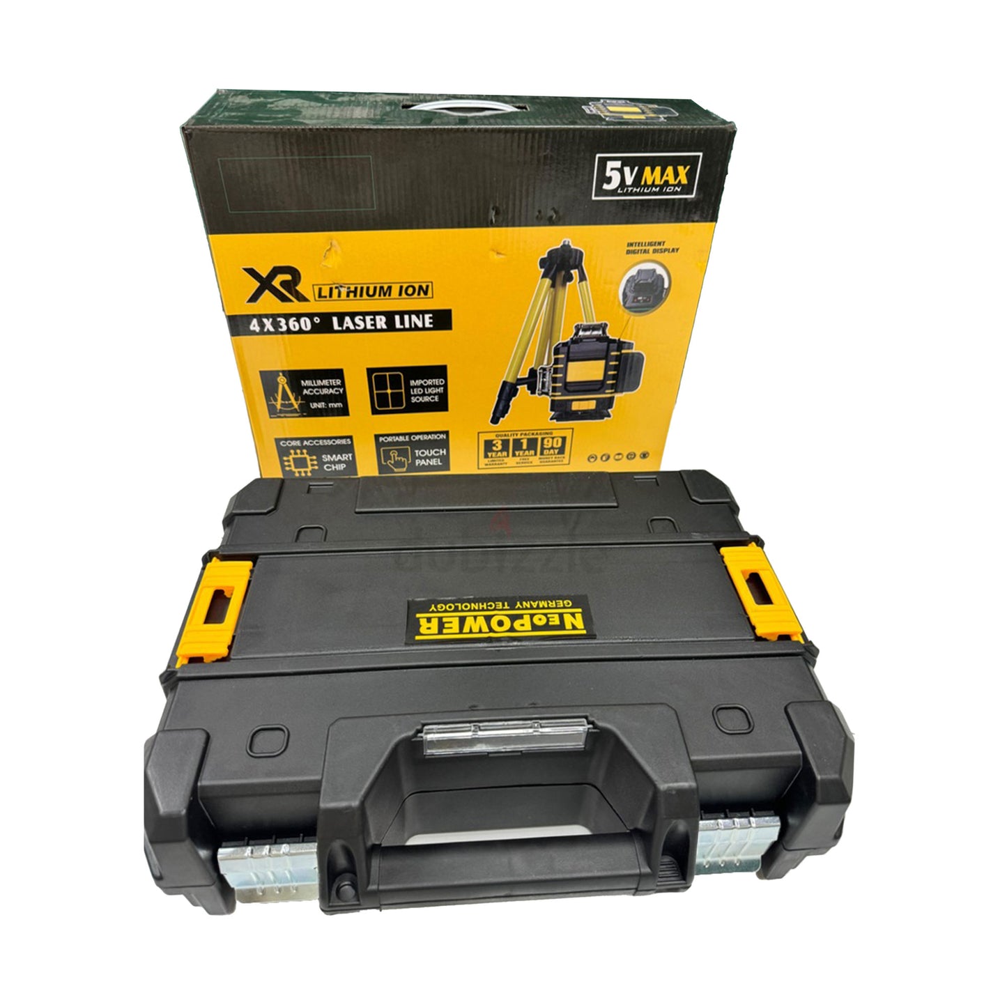 360 degree laser level meter