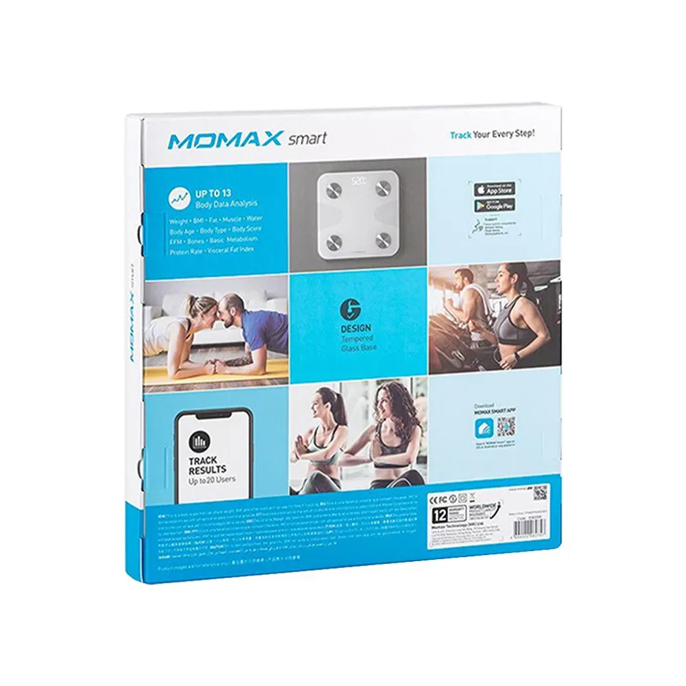 Digital body scale with 6-month warranty