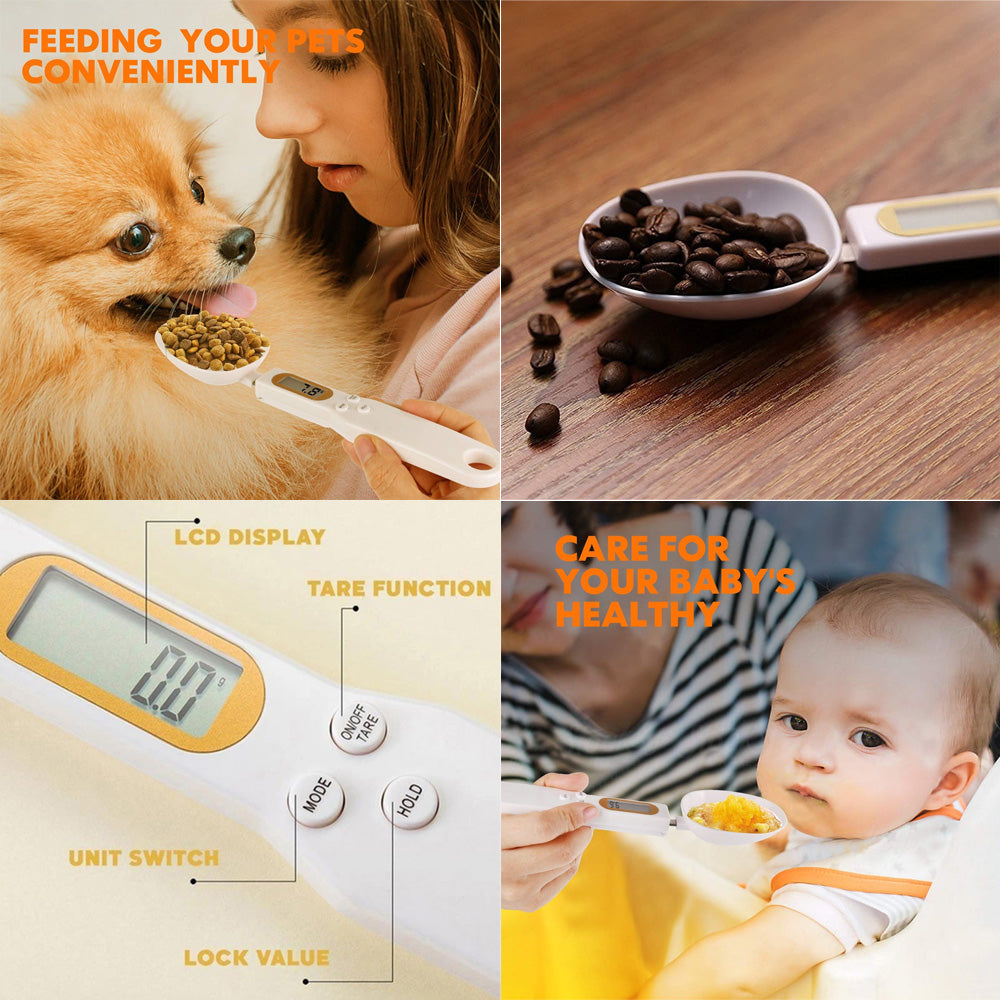 Digital measuring spoon