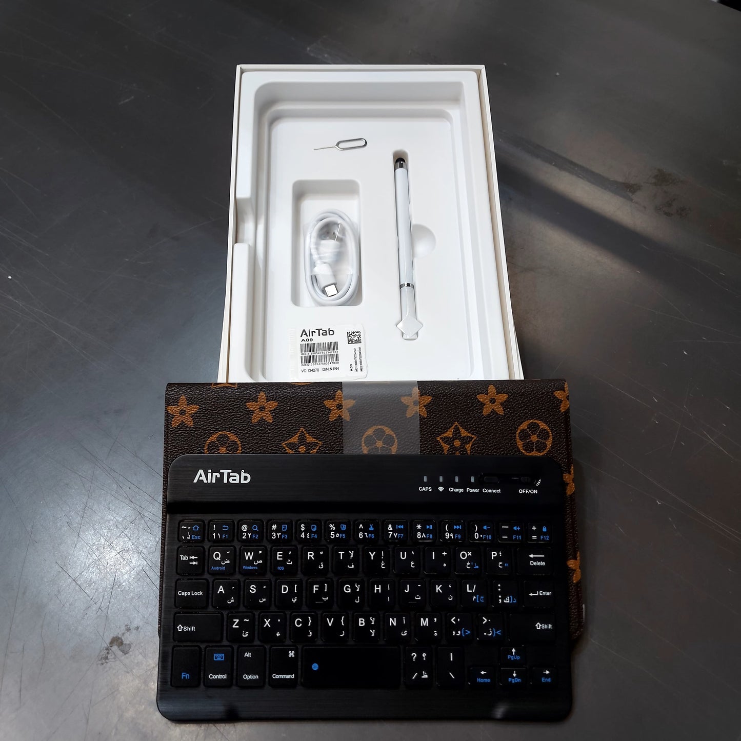 جهاز AirTab A09 اللوحي بذاكرة 1 تيرابايت - ضمان لمدة 6 أشهر