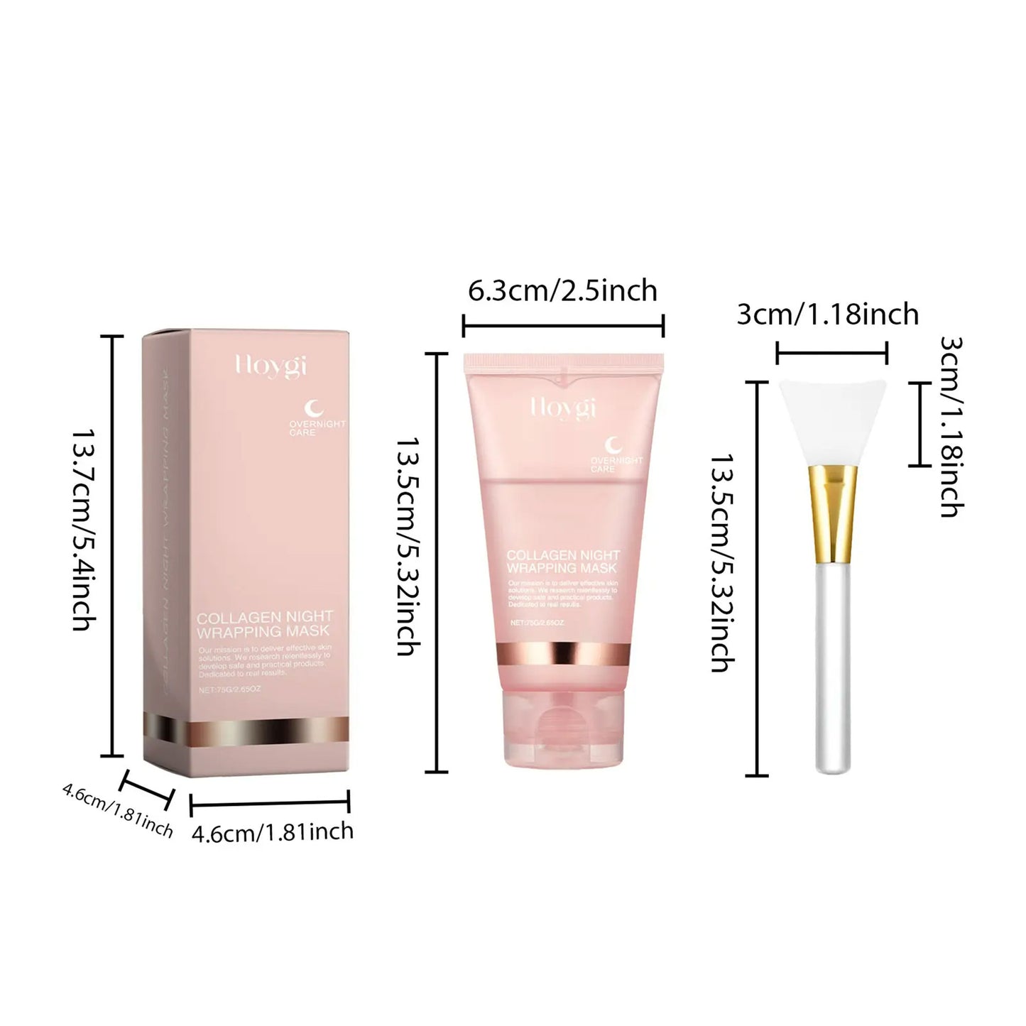 4 Night Wrapping Masks with Collagen Offer