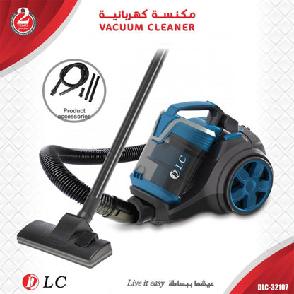 DLC Practical 1400W Vacuum Cleaner with 2-Year Warranty
