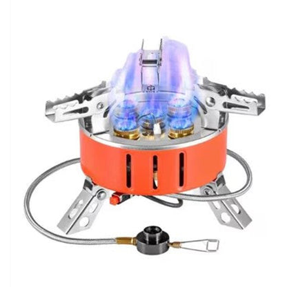 5-Burner Camping Gas Stove with 2-Year Warranty