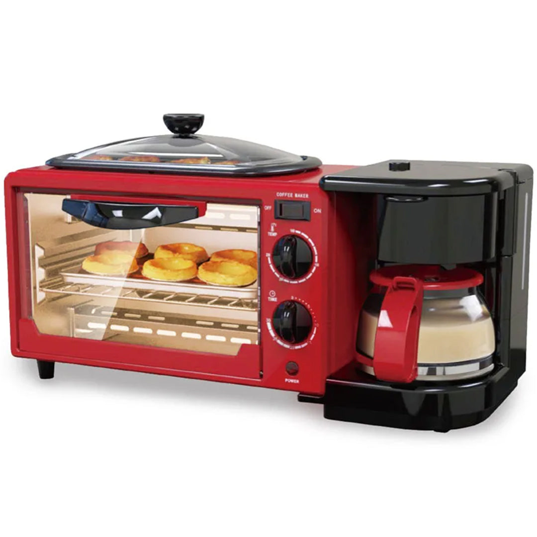 Microwave, fryer, and coffee maker 31