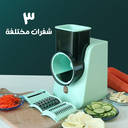 Electric vegetable cutter with a two-year warranty