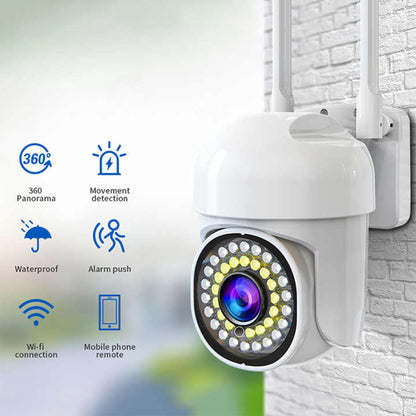 2 outdoor waterproof cameras
