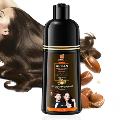 Show 3 Argan Oil Shampoo for Black Hair Dye