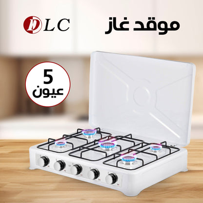 New five-burner gas stove