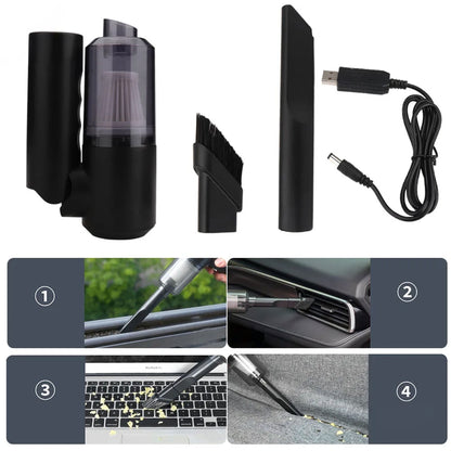 4 in 1 All-in-One Car Cleaning Polish Scratch Remover Pump Attachment Vacuum Cleaner