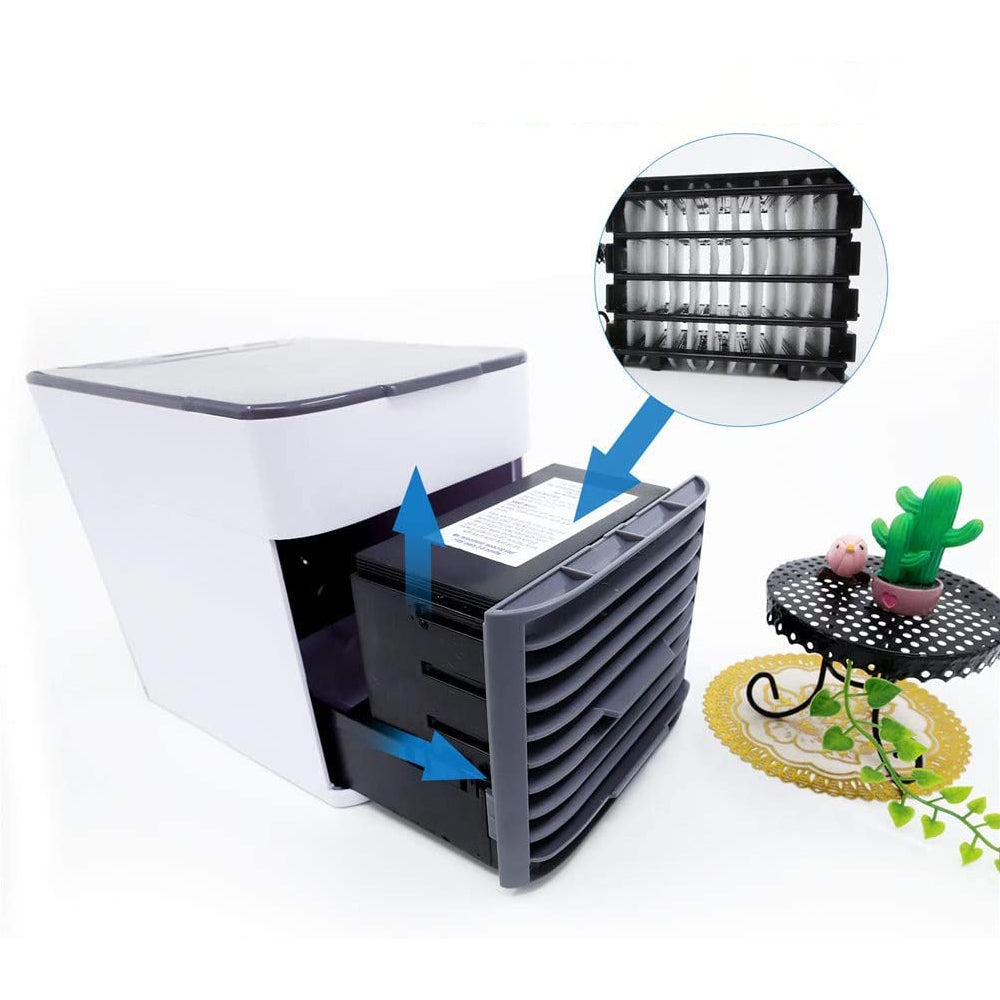 Small and portable air conditioner and cooler