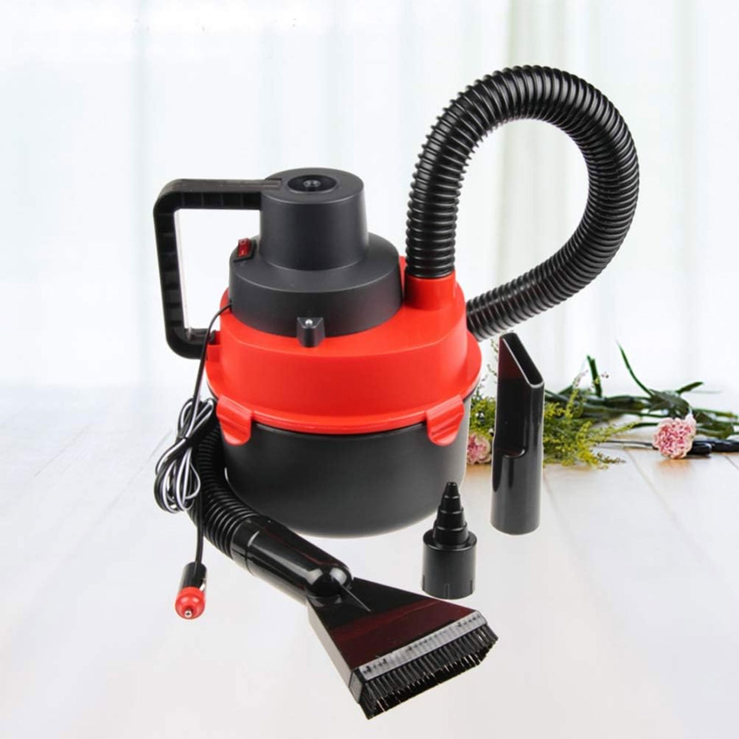 Laser gift car vacuum cleaner display