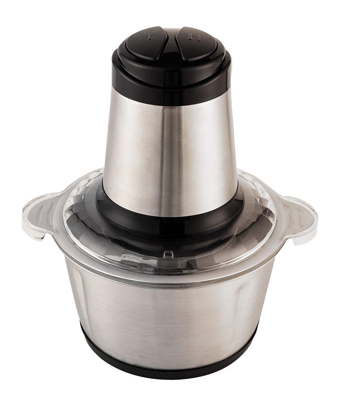 Original German blender display with durable 3 liter meat grinder with 6-month warranty and a free garlic press