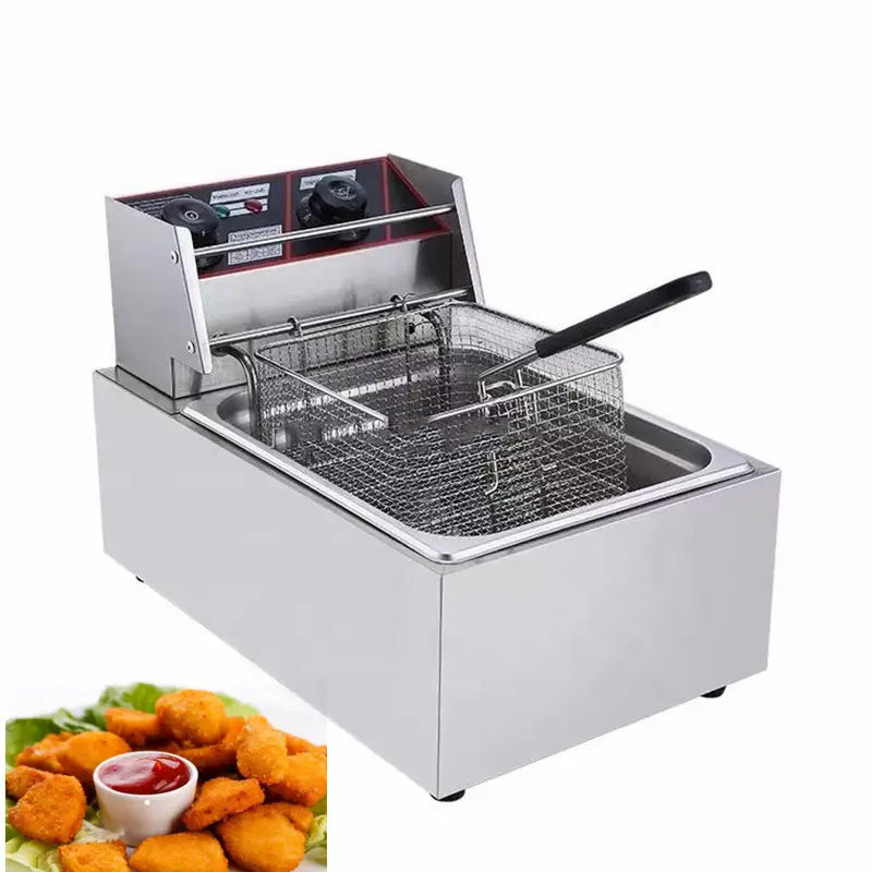 Multifunctional electric fryer with a two-year warranty