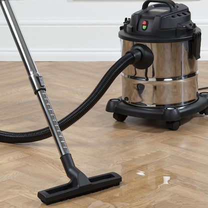1200W Metal Wet and Dry Vacuum Cleaner with 2-Year Warranty
