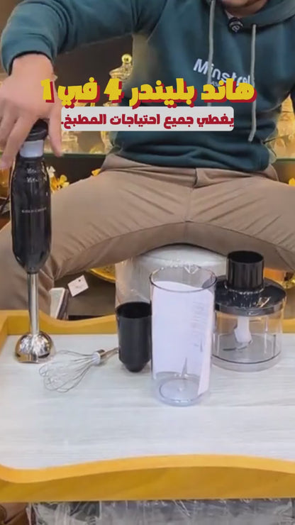4-in-1 hand blender