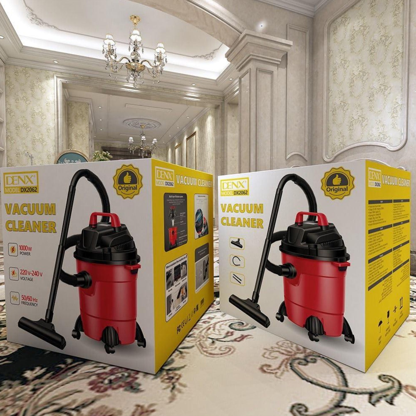 Dinex 10L 1500W Wet & Dry Vacuum Cleaner with 2 Years Warranty